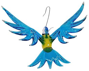 Hängevogel, Blaumeise -hellblau-